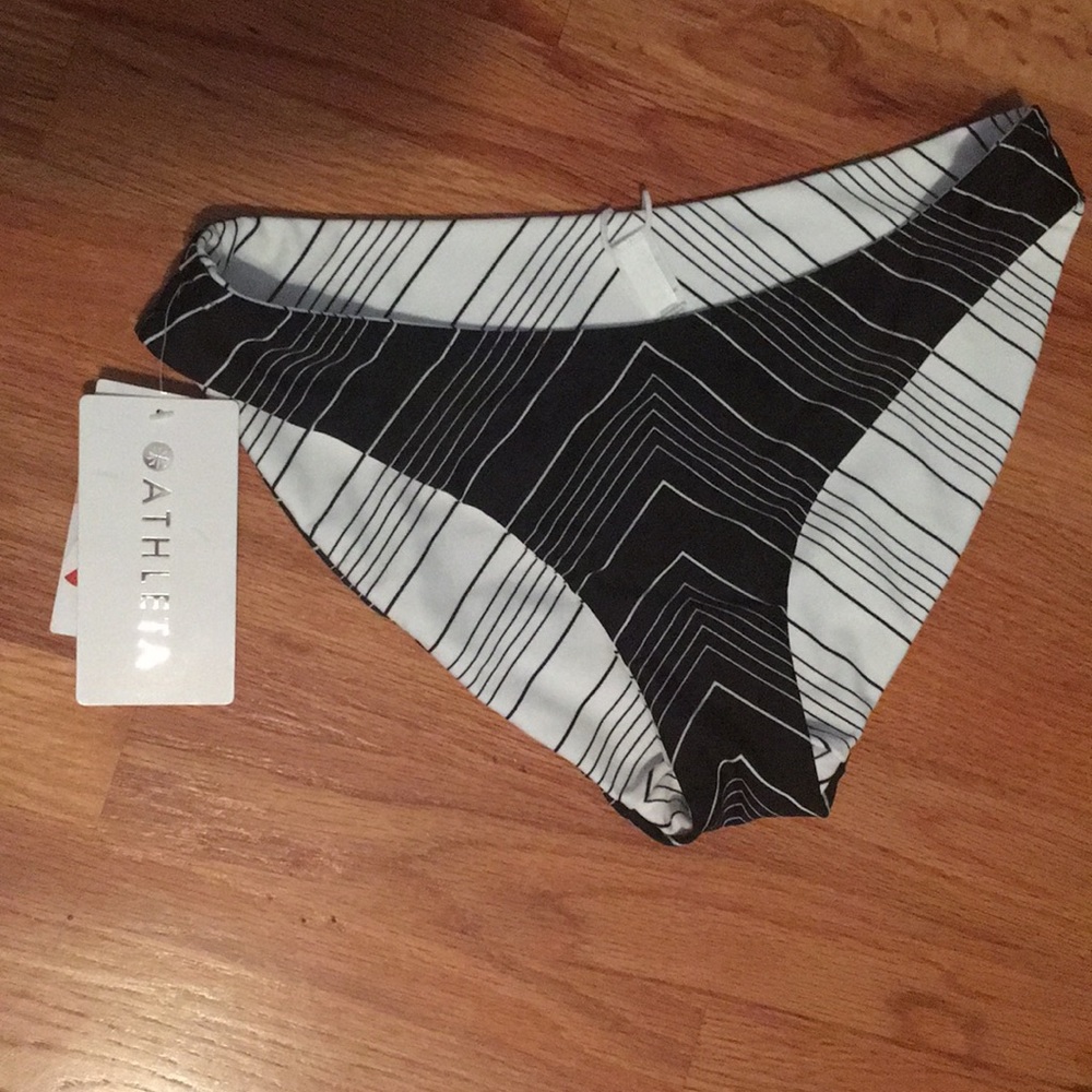 CHEVRON REVERSIBLE BIKINI BOTTOMS BY ATHLETA